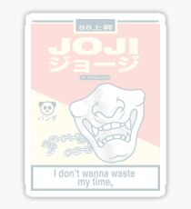 Joji Cigarette Box Parody Design Sticker