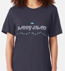 Daddy Shark doo doo doo doo doo doo Slim Fit T-Shirt
