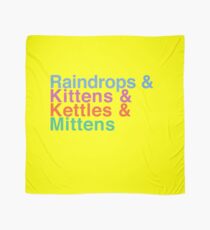 Raindrops and Kittens and Kettles and Mittens Scarf