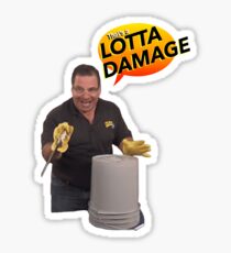 Lotta Damage Sticker