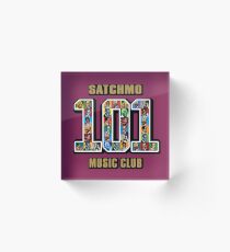 Satchmo - 101 Music Club Acrylic Block