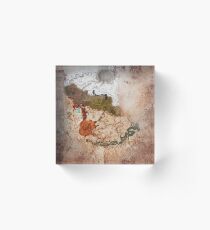 Conan Exiles Map Acrylic Block