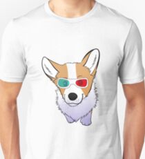 3D corgi Unisex T-Shirt