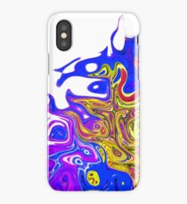 Abstract Ink Pattern iPhone Case