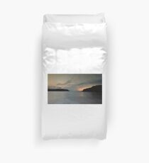 Lulworth Cove Dorset Duvet Cover