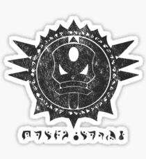 The Barron's order (black) Sticker