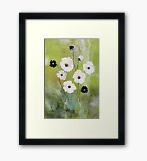 Flower vase Framed Print