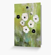 Flower vase Greeting Card