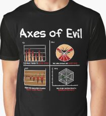 Math Science Funny Mathematics Teacher Axes Of Evil Gift Graphic T-Shirt