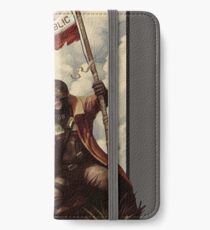Fallout NCR Ranger Flag Fan Art Poster iPhone Wallet/Case/Skin