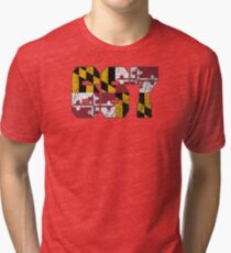 ALWAYS REPPIN' THE 667 Tri-blend T-Shirt