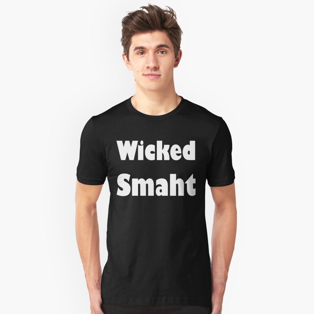 wicked smaht harvard shirt