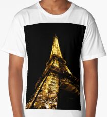 Eiffel Tower by Night Long T-Shirt