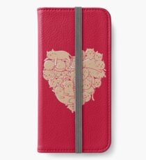 I Love Cats Heart iPhone Wallet/Case/Skin
