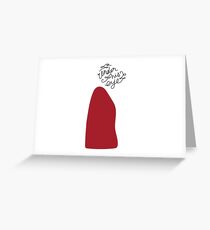 Under His Eye - The Handmaid's Tale Greeting Card
