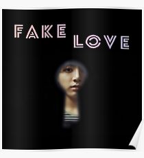 Póster BTS - AMOR FALSO