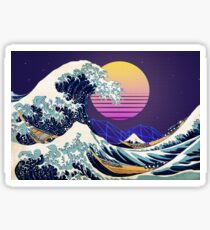 DampfWave Sticker