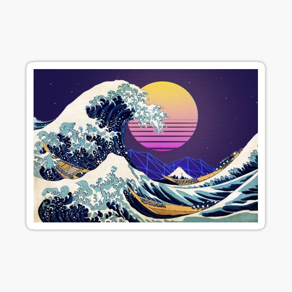 VaporWave Sticker