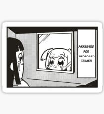 Neopets - Arrested for Neoboard Crimes Sticker