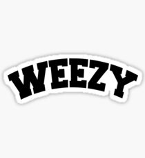 university of weezy Sticker
