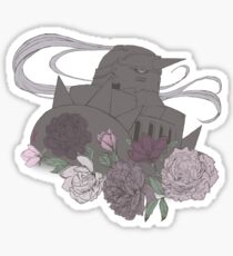 Pegatina Alphonse Elric Peony Print