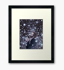 she waits Framed Print