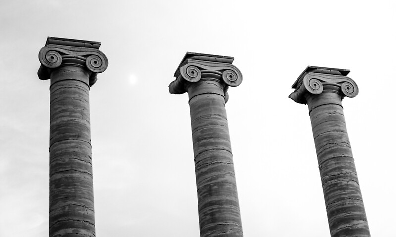 "Pillars Of Strength" By Robert McMahan | Redbubble