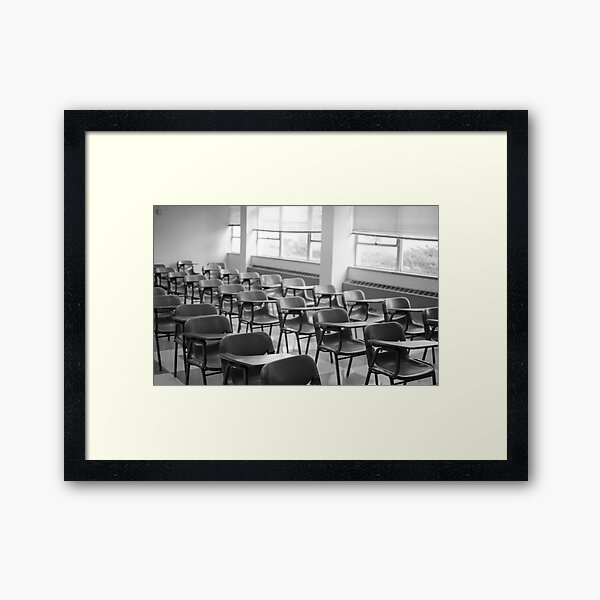 A Forgotten Scene Framed Art Print