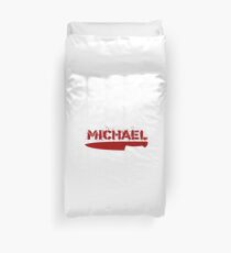 Michael - knife Duvet Cover