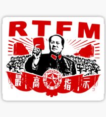Read the F * cking Manual Sticker