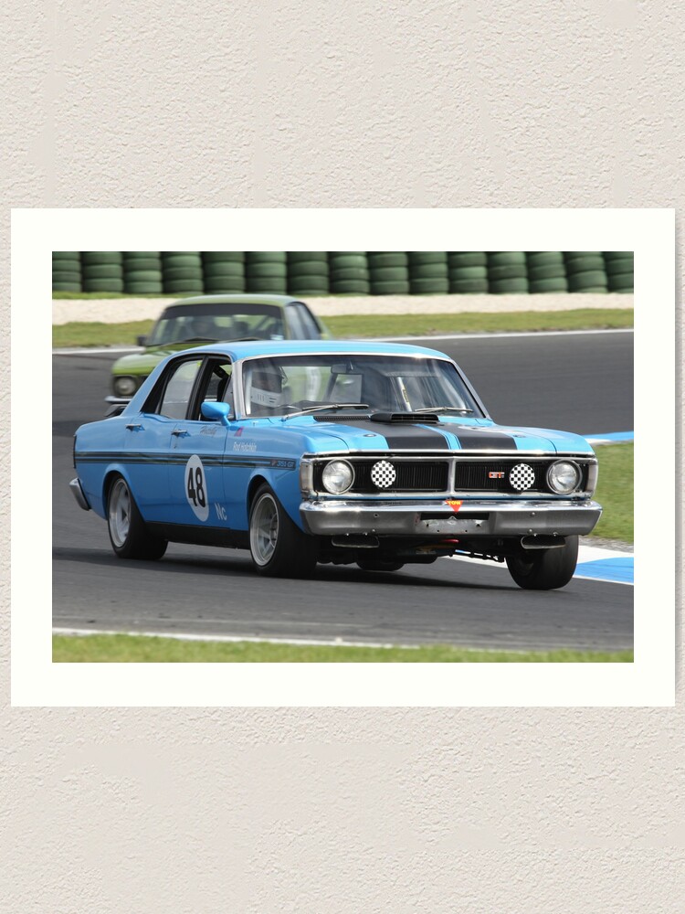 Alternate view of Blue GTHO Art Print