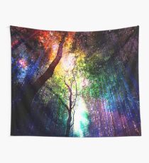 Rainbow forest Wall Tapestry