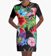 Hawaiian beauty Graphic T-Shirt Dress