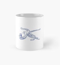 Blauer Octupus Tasse (Standard)