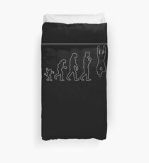 crossfit evolution, #crossfit Duvet Cover