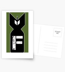 F BOMB Postcards