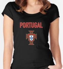 Portugal Women's Fitted Scoop T-Shirt