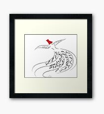 whirling Framed Print
