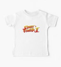 Street Fighter 2 II Logo Baby Tee