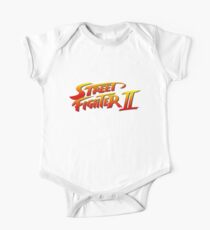 Street Fighter 2 II Logo One Piece - Short Sleeve