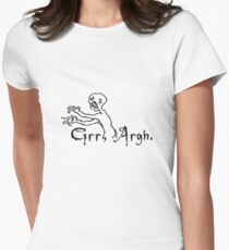 Grrr Argh Women's Fitted T-Shirt