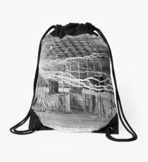 nikola testa lightning Drawstring Bag