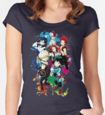 Boku no hero Women's Fitted Scoop T-Shirt