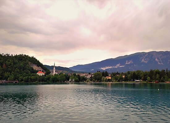 Peaceful Lake Bled, Slovenia by TalBright