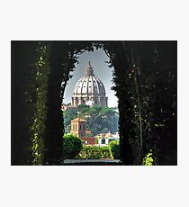Vatican and St Peters LATEST VERSION Photographic Print
