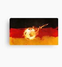 Germany soccer flag Canvas Print