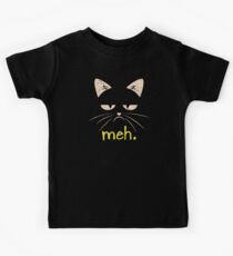 Meh. Cat Kids Tee