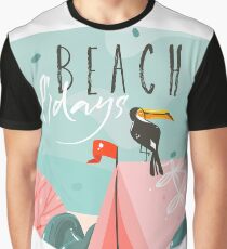 Beach Holidays Graphic T-Shirt