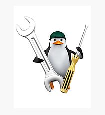 Linux is ready to evolution Photographic Print