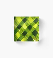 Green frame Acrylic Block
